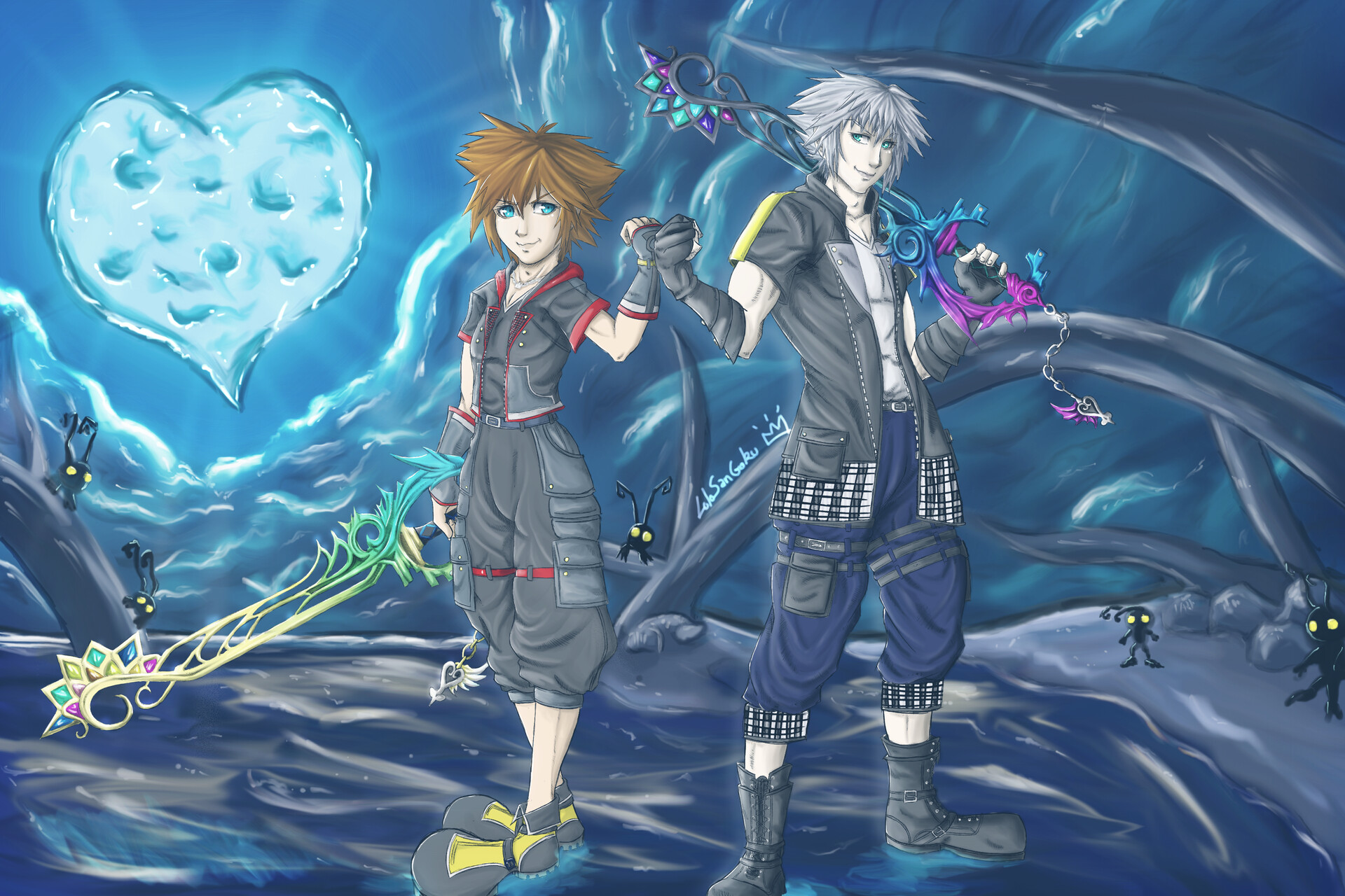 picture Sora X Riku Canon sora x riku