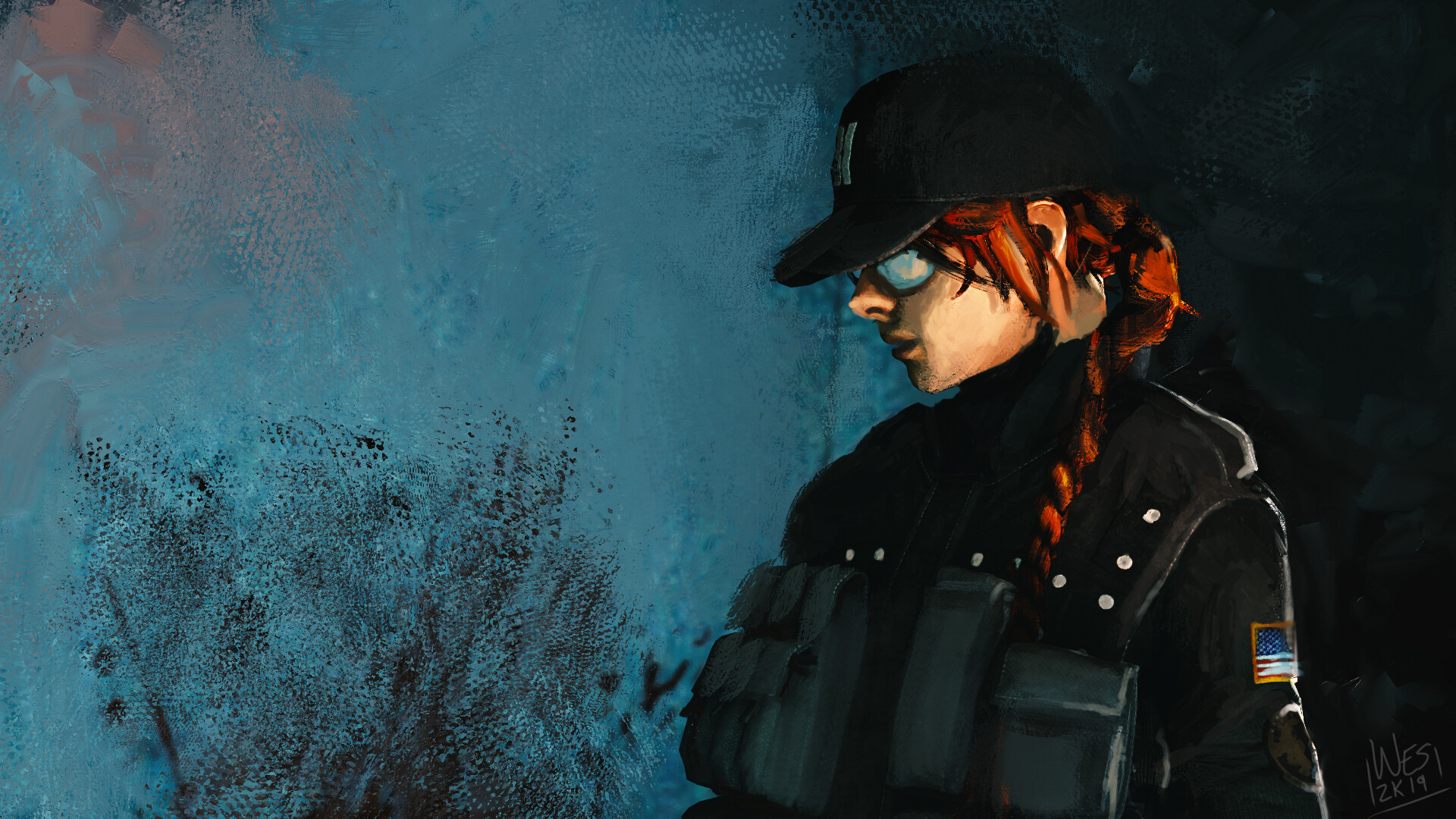 Artstation Rainbow Six Ash Wesley Gardner