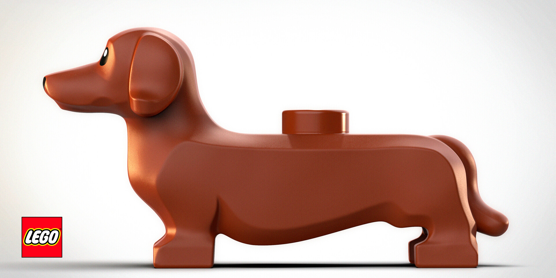 ArtStation - LEGO Wiener Dog