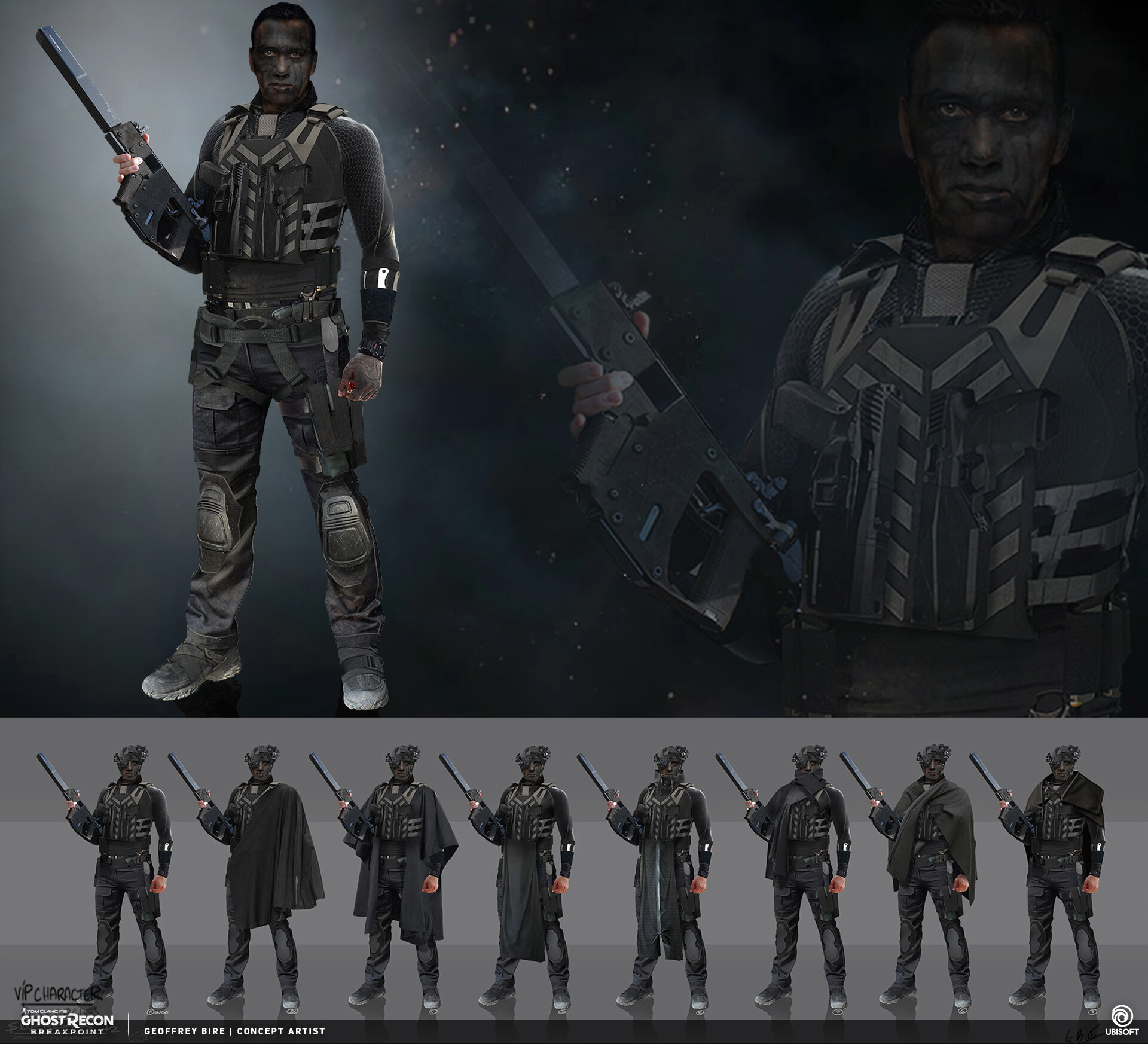 Geoffrey Bire - Ghost Recon Breakpoint - VIP characters