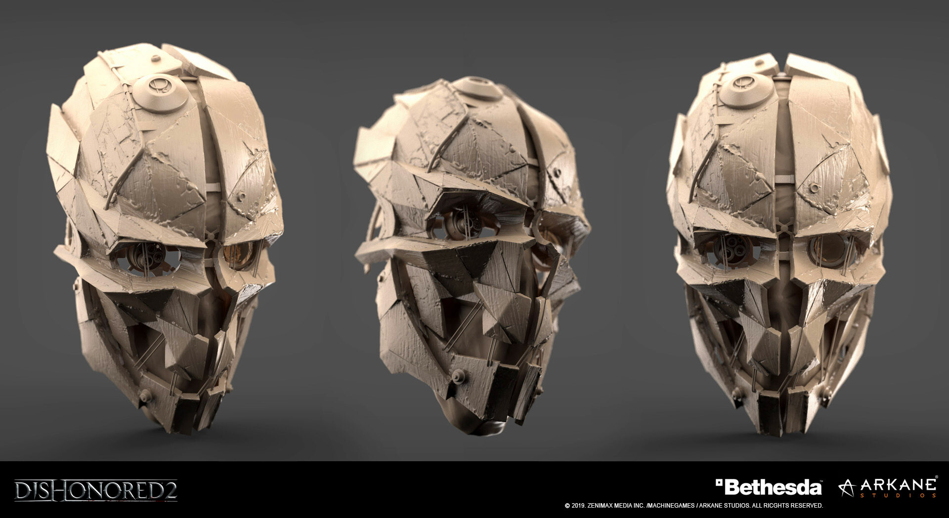 маска корво аттано из dishonored 2