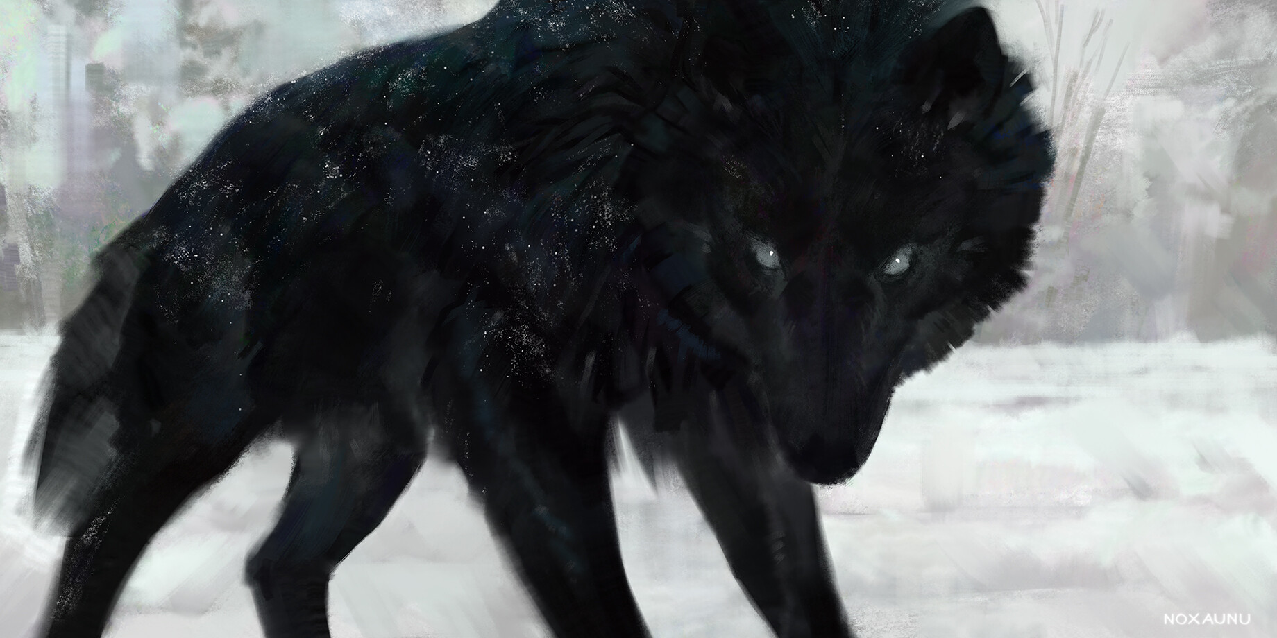 Lost wolf