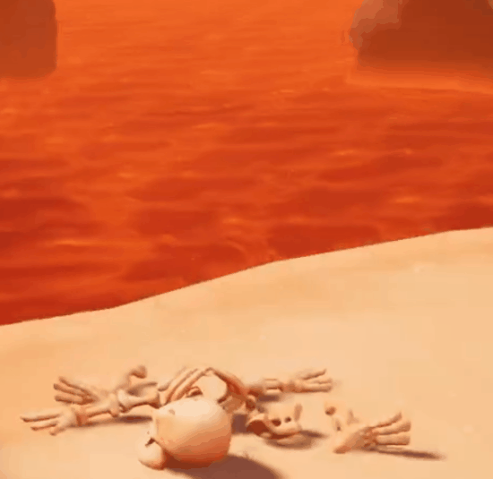 Mr Bones - Provided sculpt, low poly game model and texture support. Another one that was difficult to get under budget due to the number of pieces, I had to do a lot of hands on work to get him within the budget.