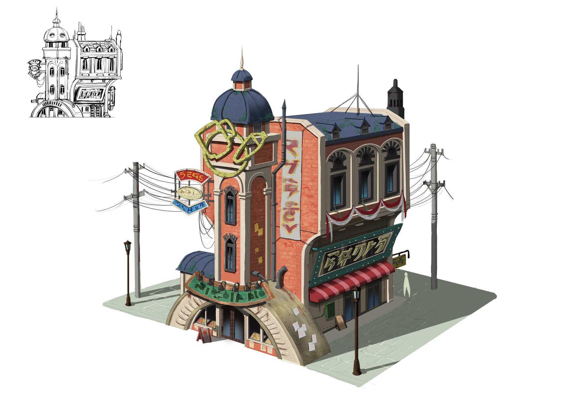 Artstation Victorian Era Architecture Ynyun Lu