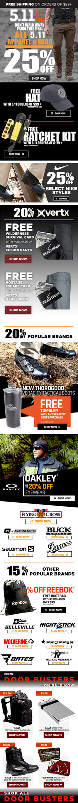 One of the last newsletters used in a real email advert