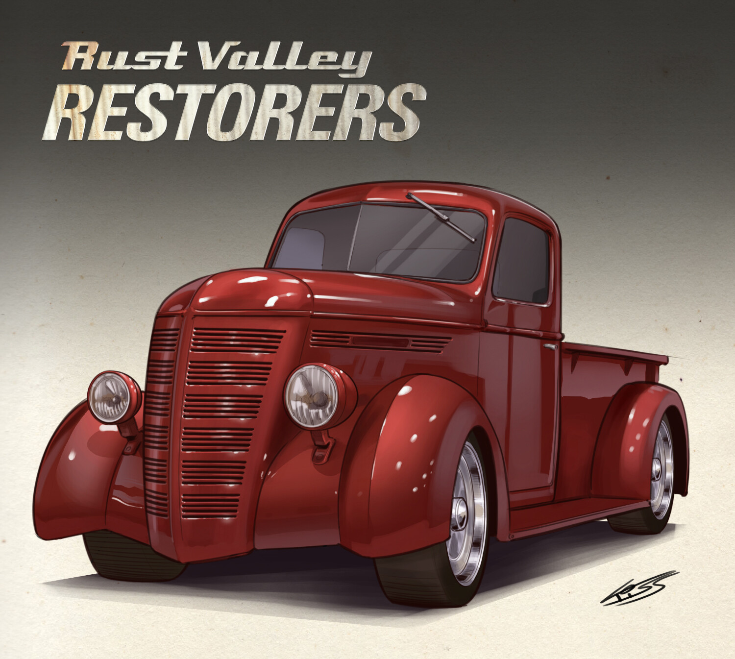 Robert Laszlo Kiss Rust Valley Restorers 06 1938 International Harvester Truck