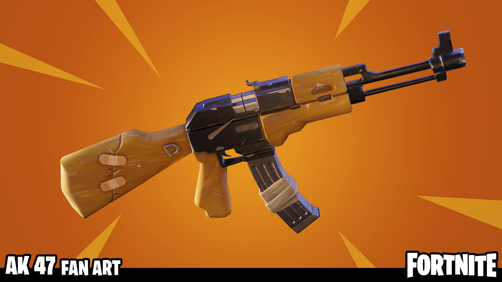 fortnite ak 47 nerf