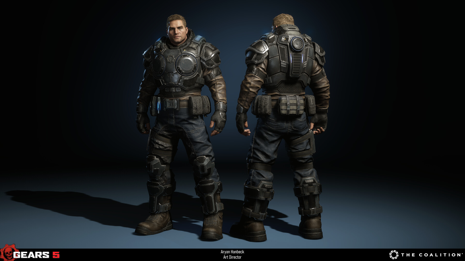 Aryan Hanbeck Gears 5 JD Character
