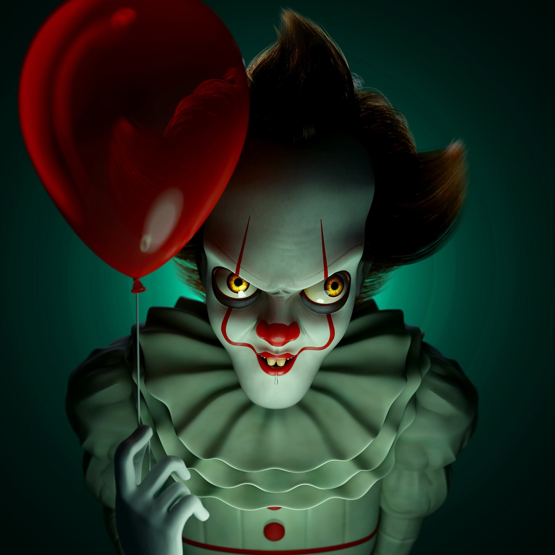 Artstation Pennywise The Dancing Clown It Jean Moraes