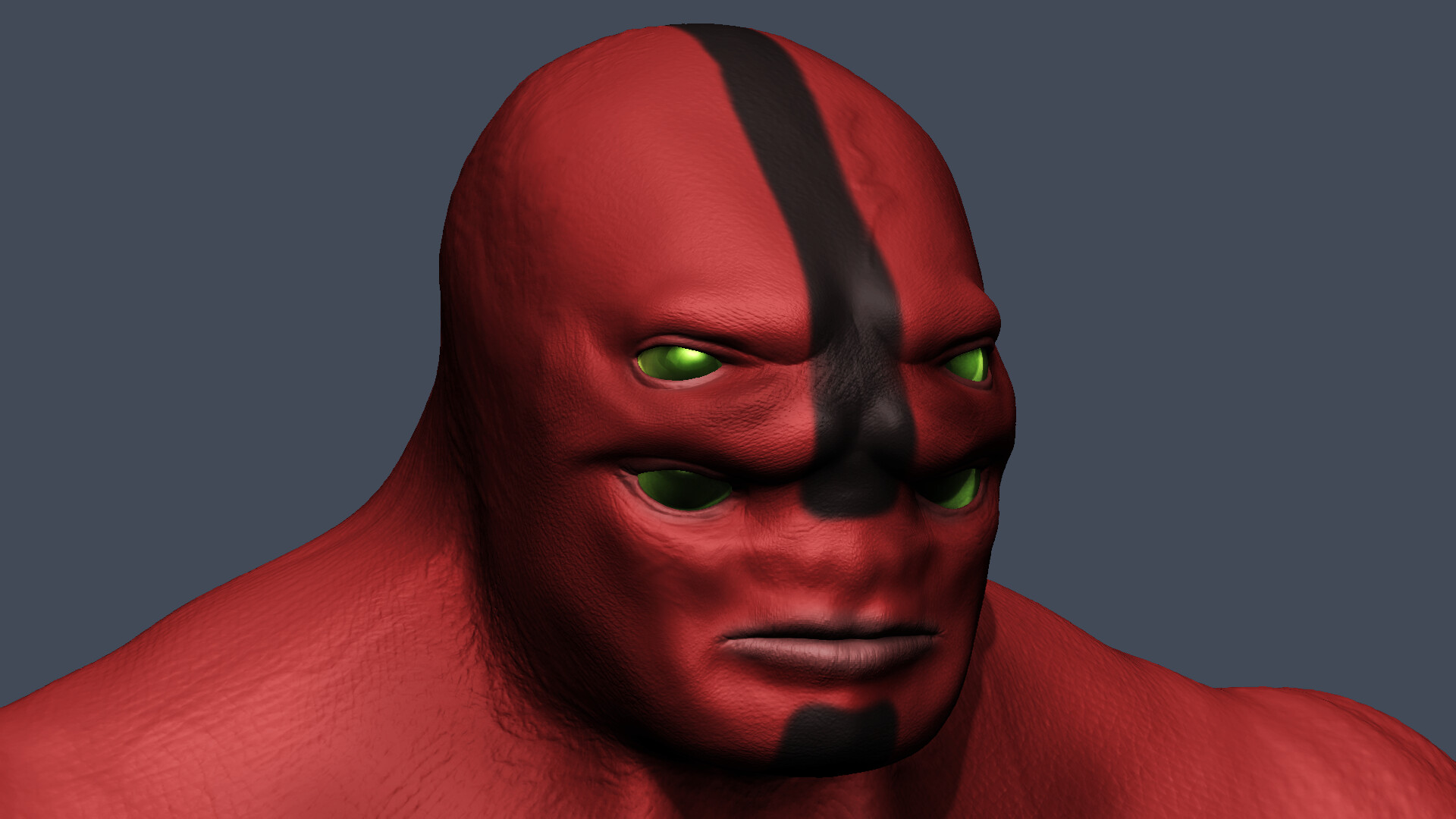 Some 3D fanart of Fourarms from Ben 10 in a realistic artstyle as opposed t...
