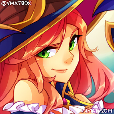 Artstation Bewitching Miss Fortune Viviane Matsukuma