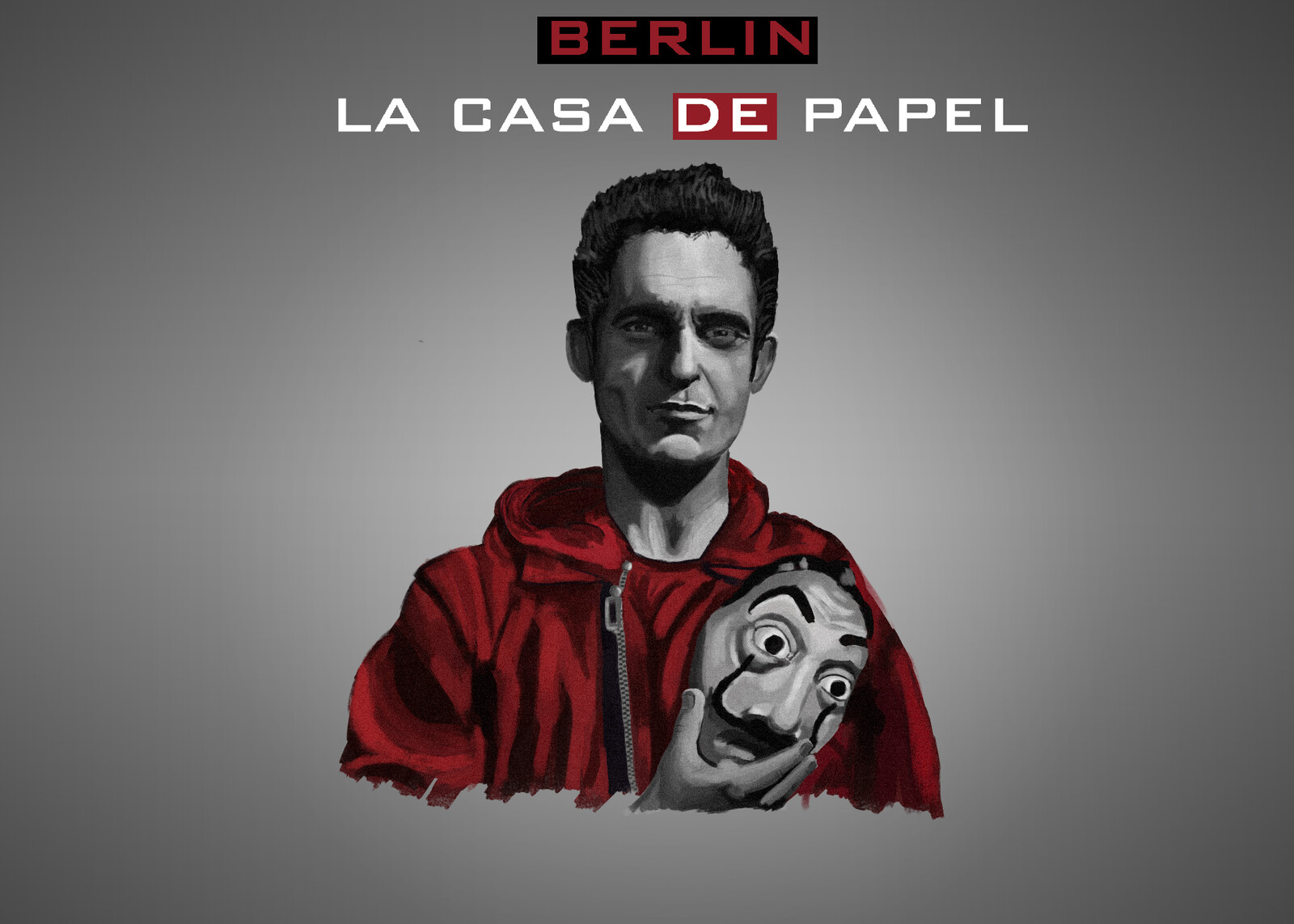Artstation La Casa De Papel Berlin Artwork Teo Hardemo