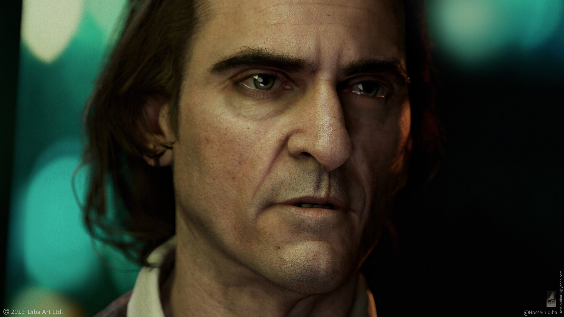 ArtStation , Arthur Fleck, Hossein Diba