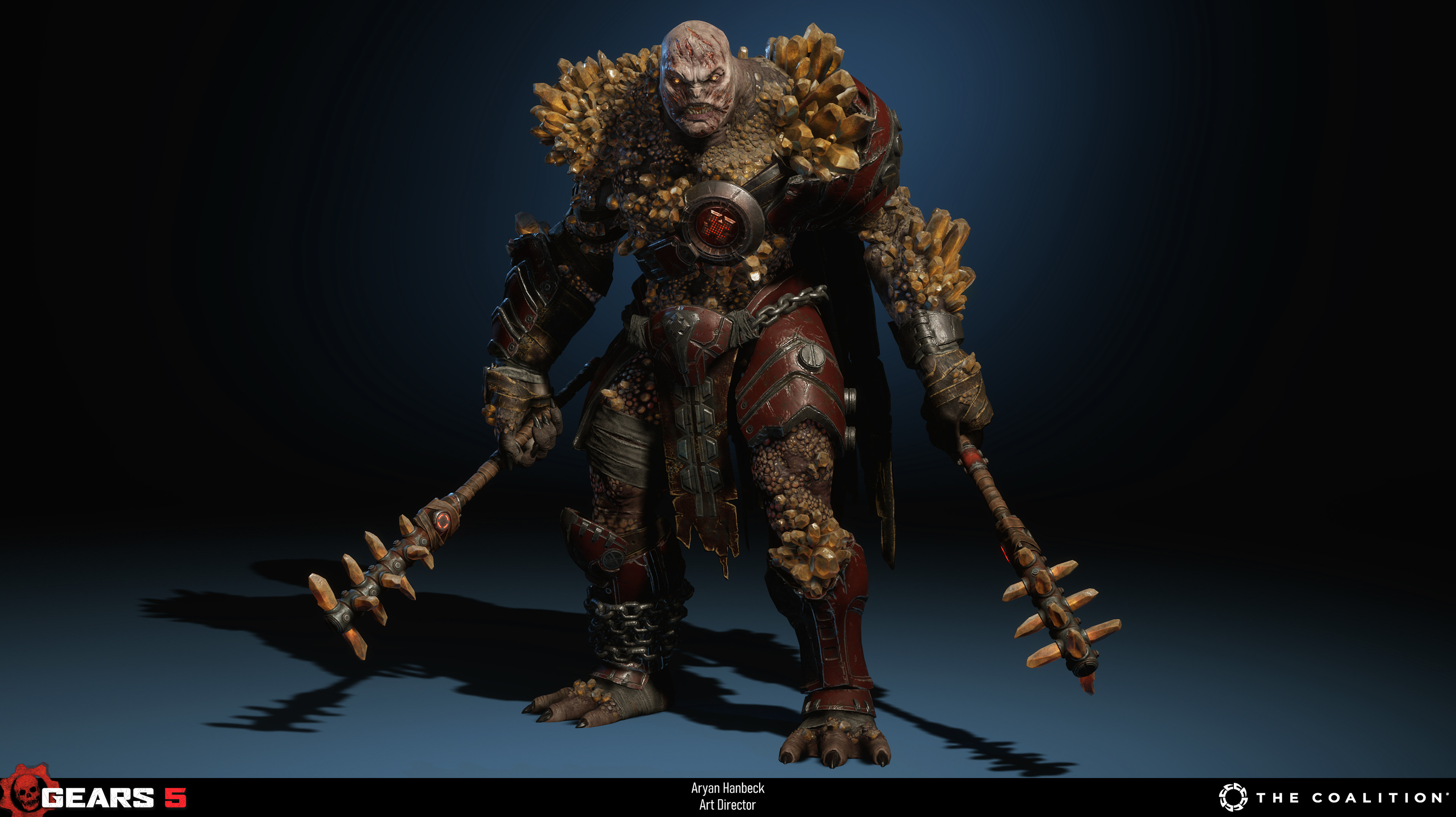 Aryan Hanbeck Gears 5 Warden Character