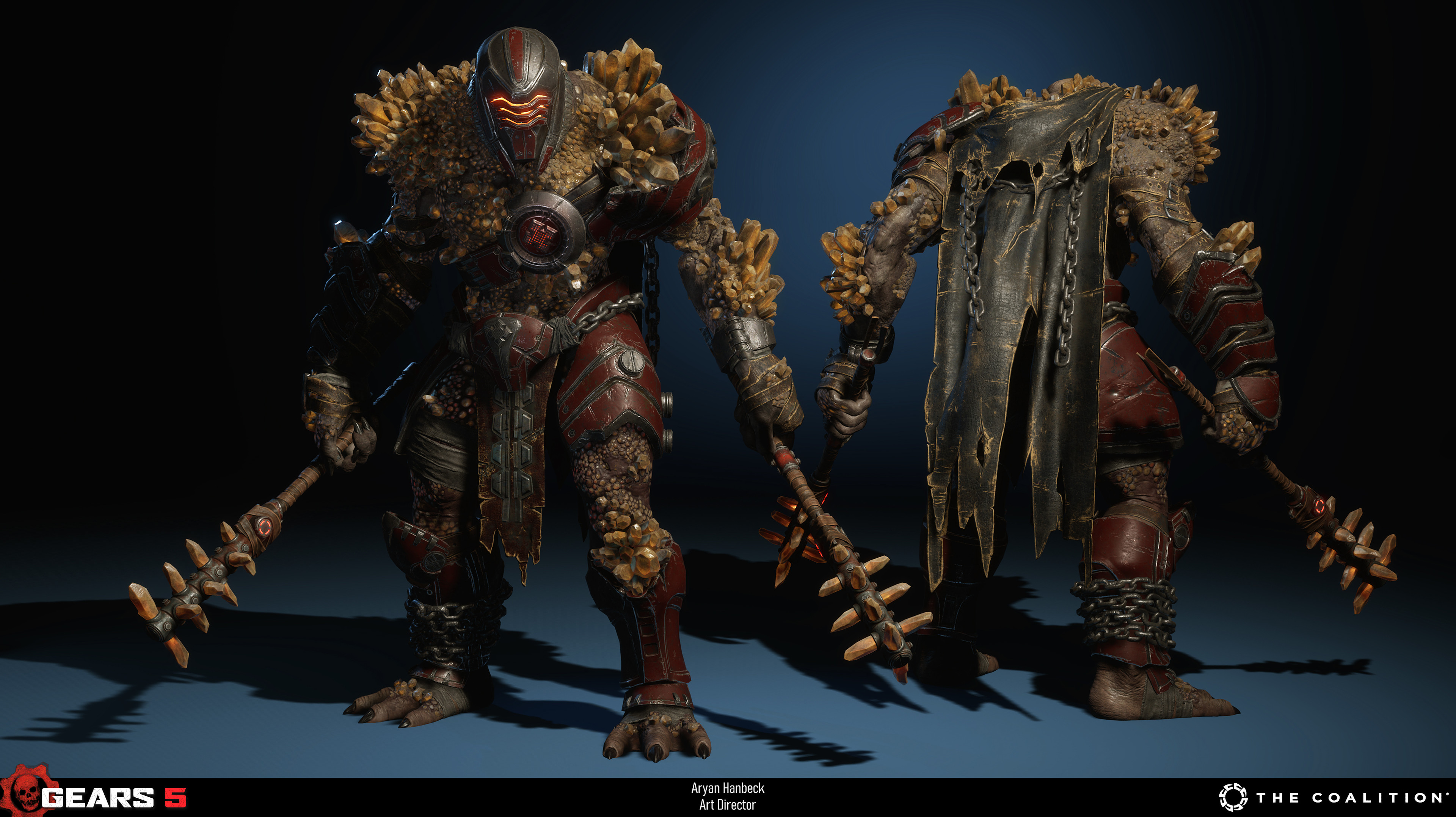 Aryan Hanbeck Gears 5 Warden Character