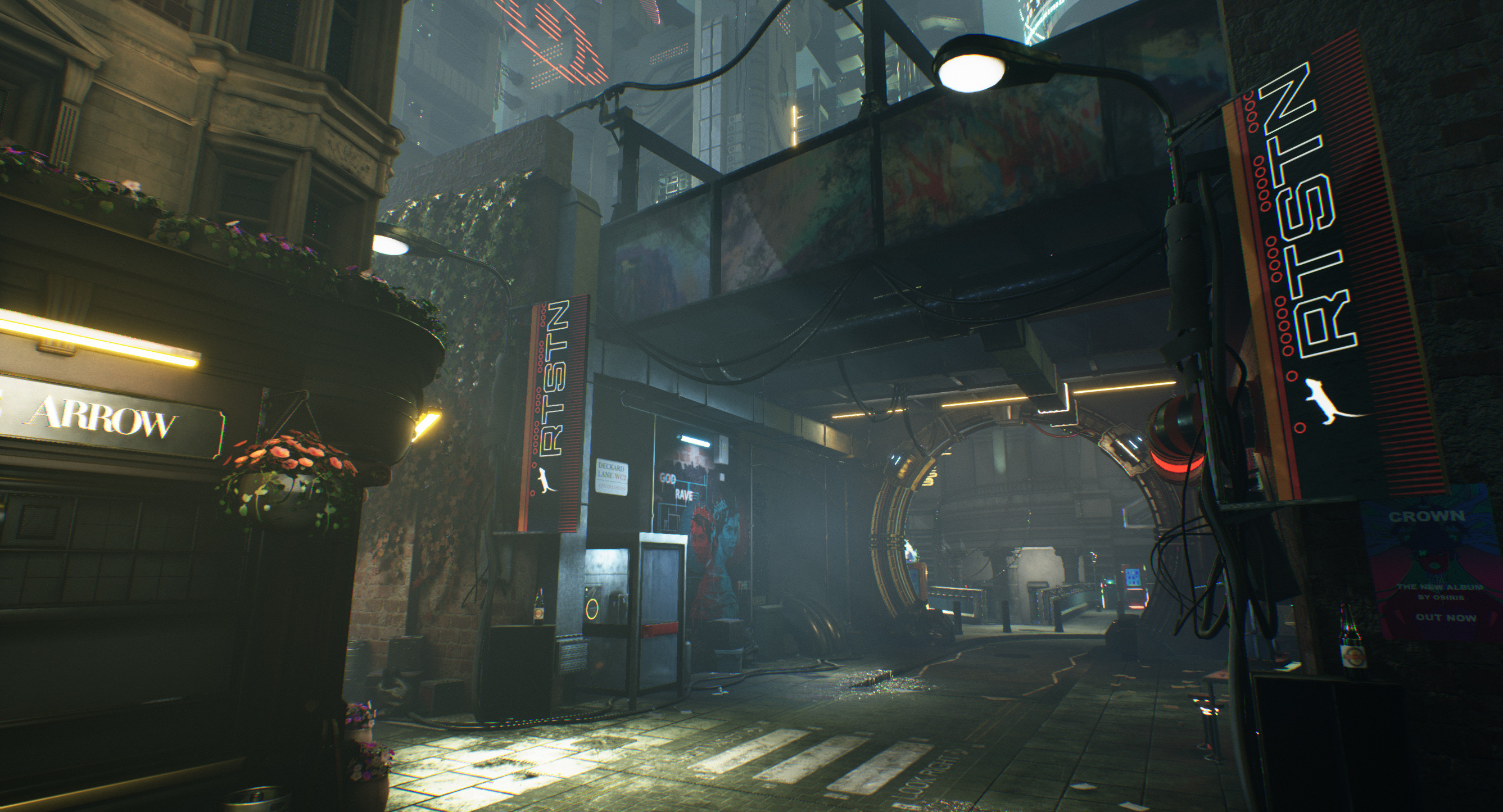 artstation cyberpunk london veronique lacloche