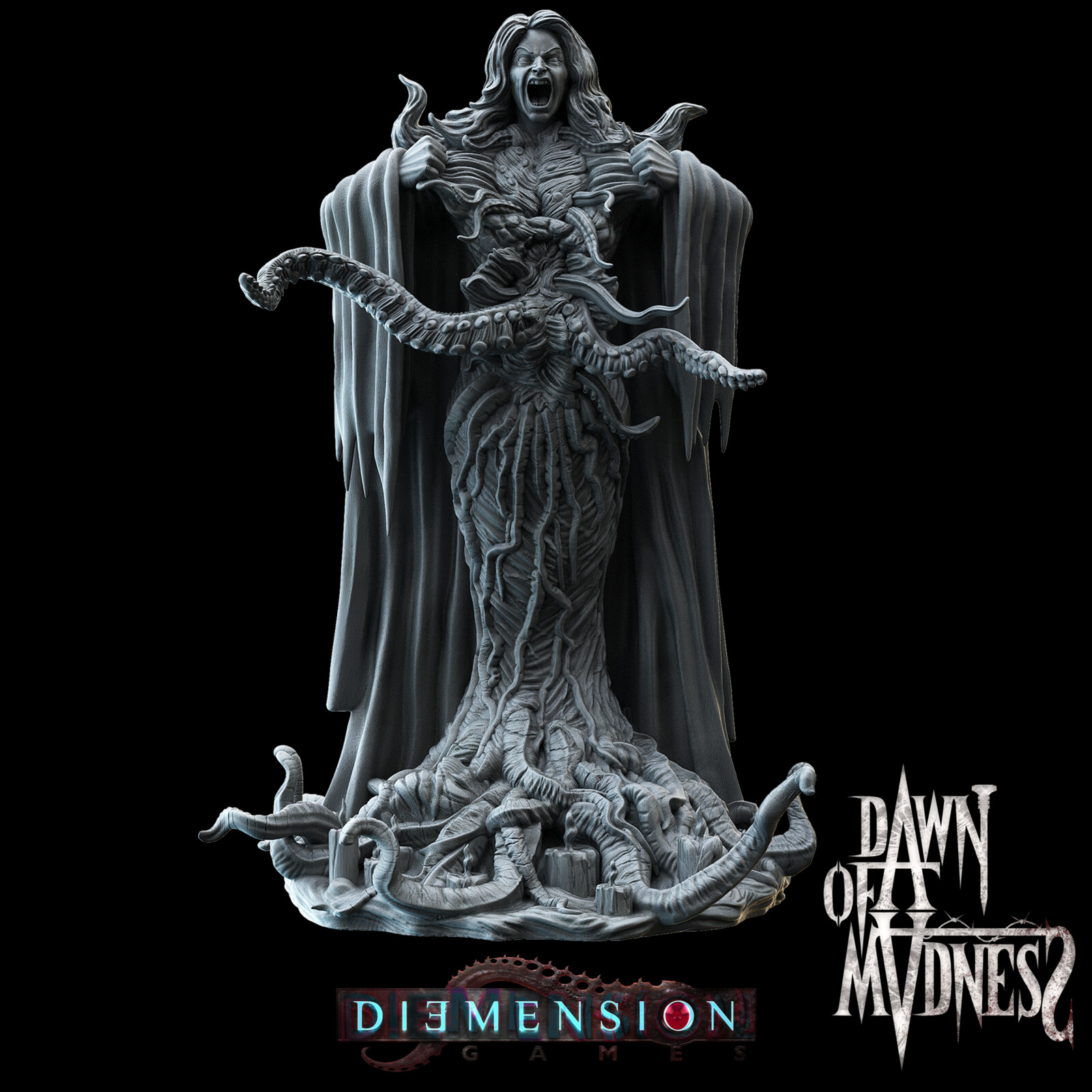 Dawn of Madness boardgame miniatures - Cassilda