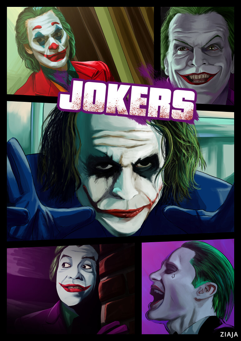 Artstation Jokers Andrzej Szewczyk
