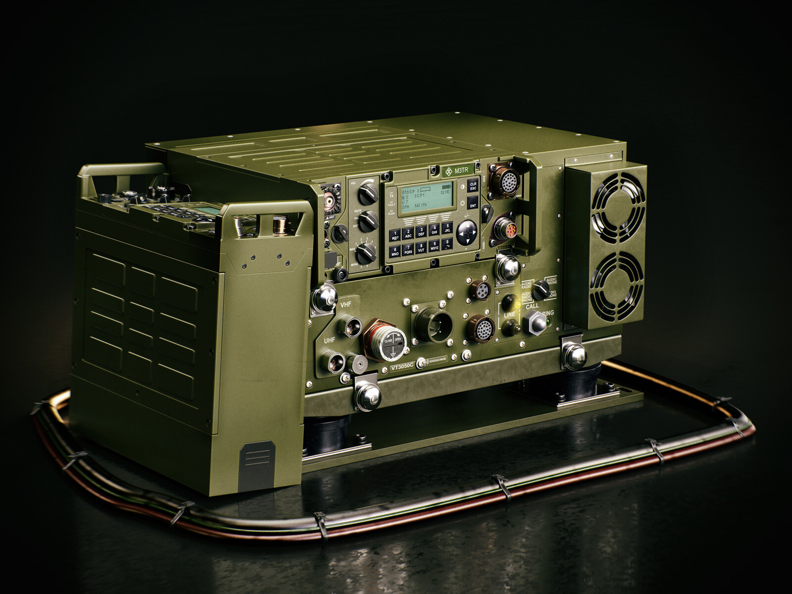 ArtStation - R&S®MR300xH/U Advanced Multiband Tactical Radios Part 2