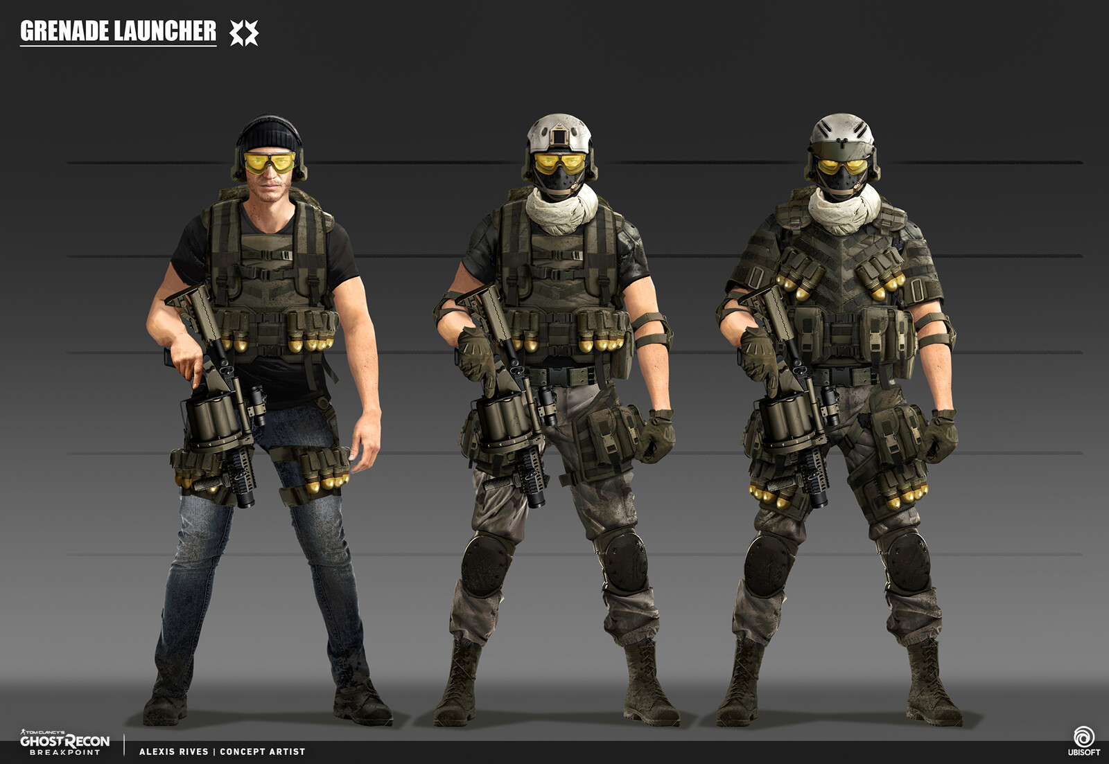 Alexis Rives - GHOST RECON BREAKPOINT / PMC - concept