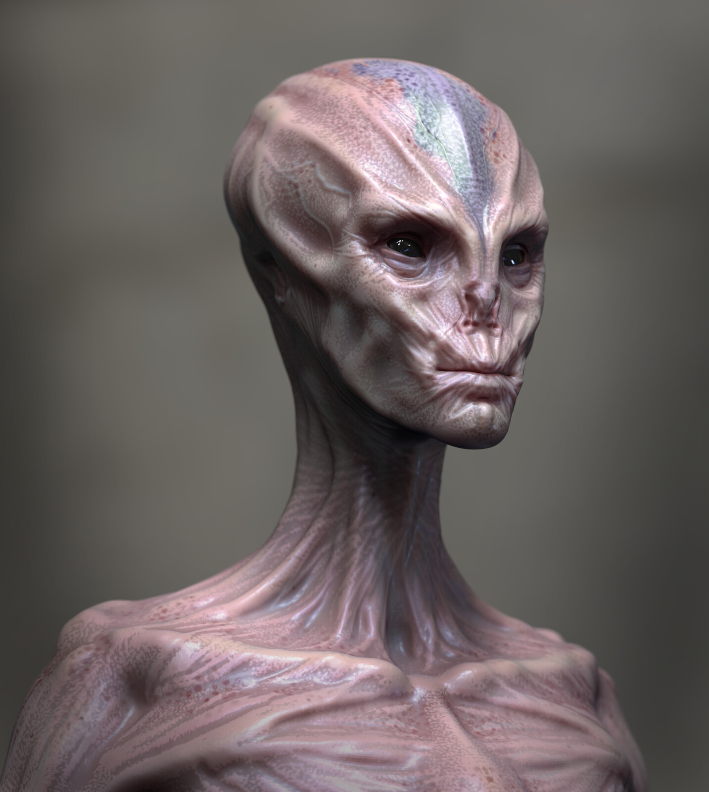 Alien bust