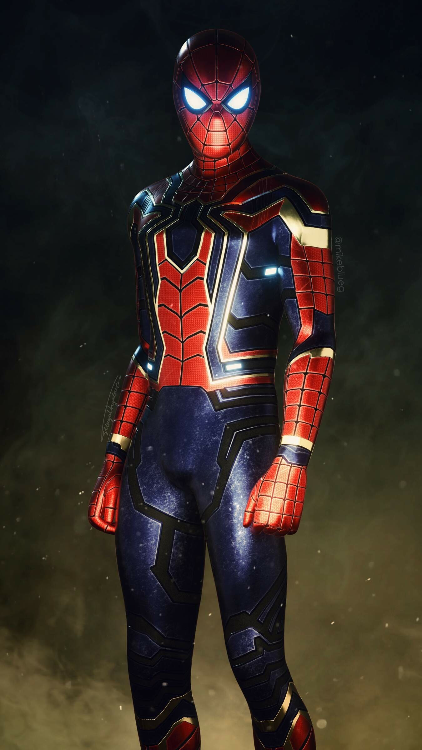 ArtStation Iron Spider (Avengers Suit)