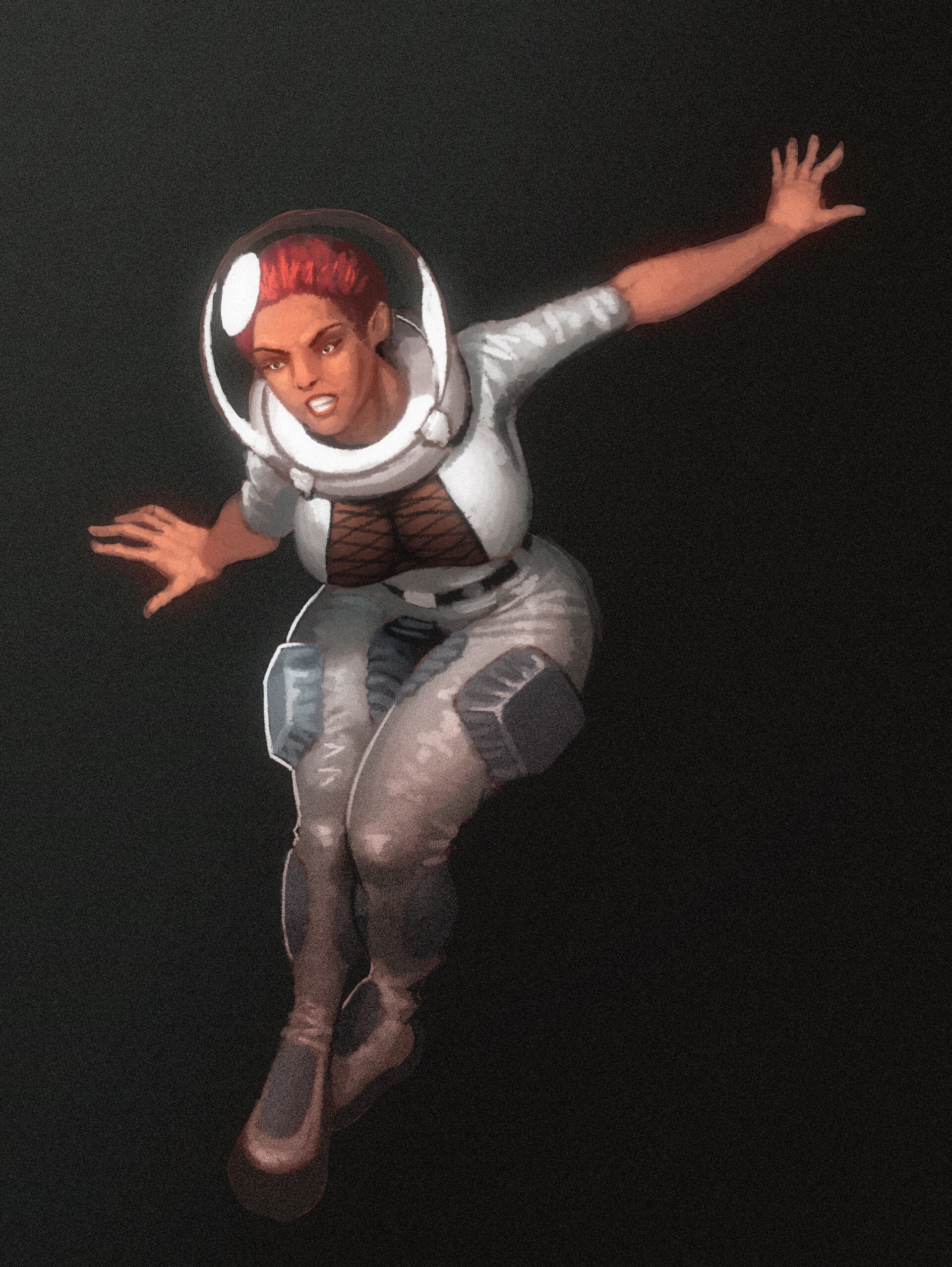 Artstation Space Girl Art Gainz