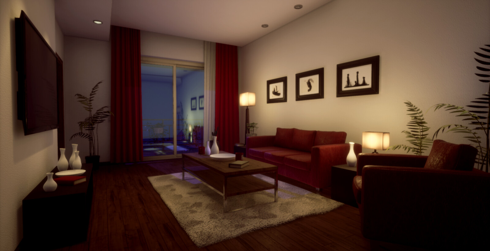 Cozy Home - Night
