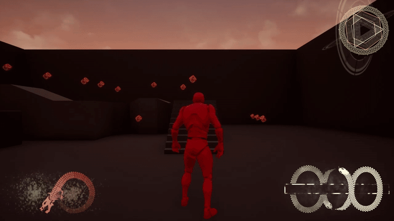 User Interface in a Dynamic Scene