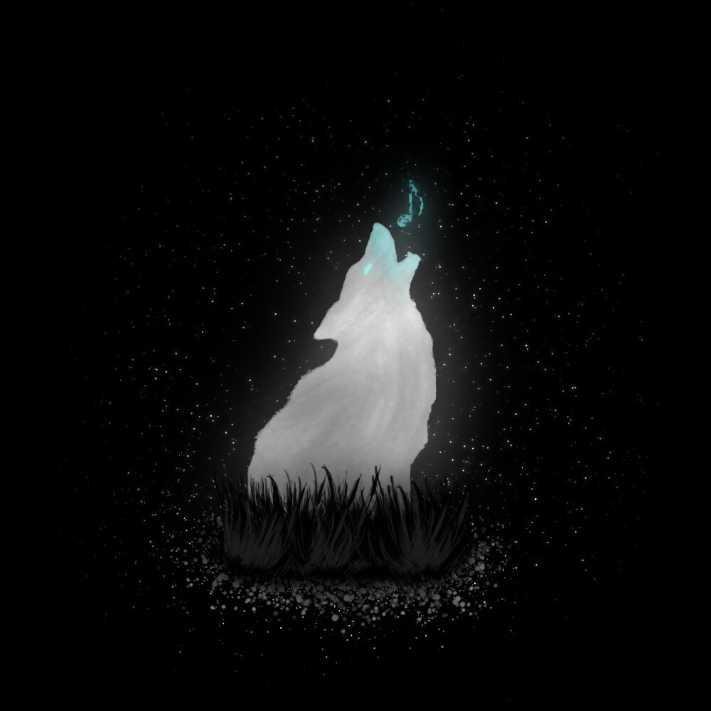 Artstation Cosmic Sound Wolf Yavuz Selim Yorulmaz