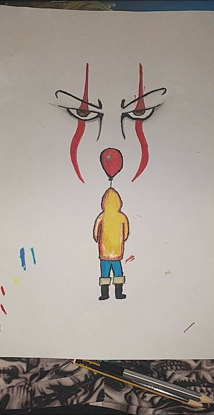 Sophie Arts Georgie And Pennywise Sharing some really awesome pieces by other artists is totally fine too. sophie arts