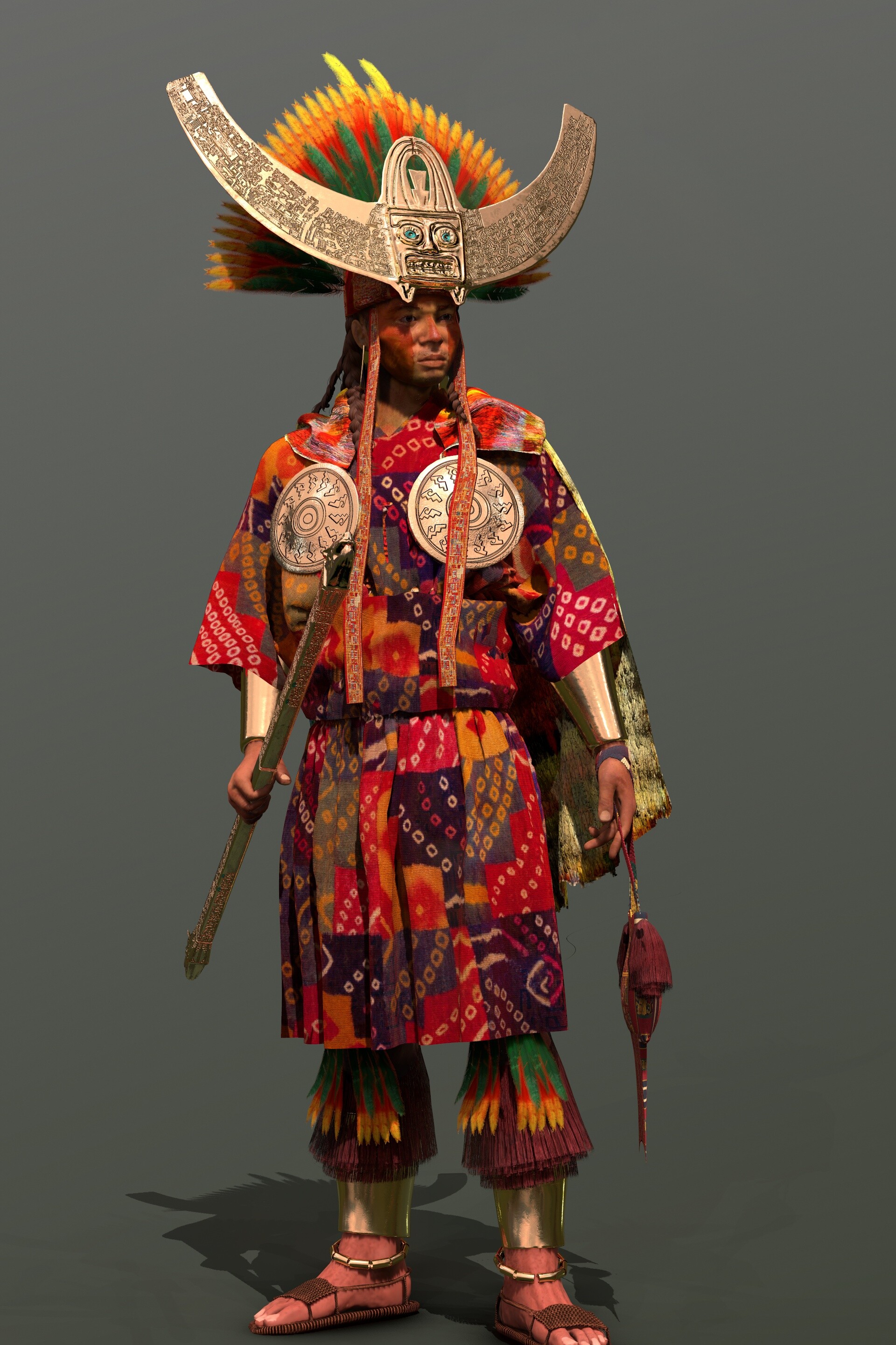 ArtStation - Tiwanaku Lord