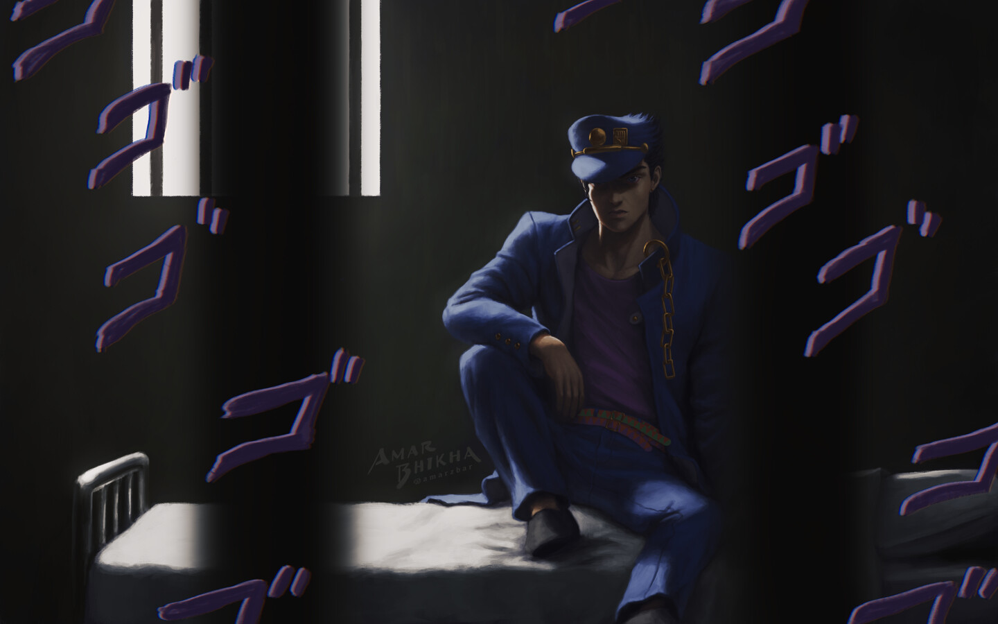 Artstation Jotaro Kujo Amar Bhikha