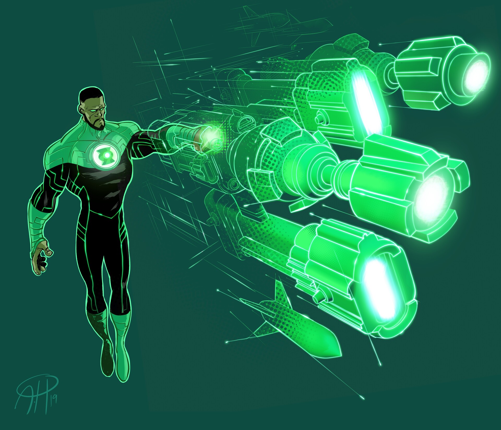 ArtStation GreenLantern