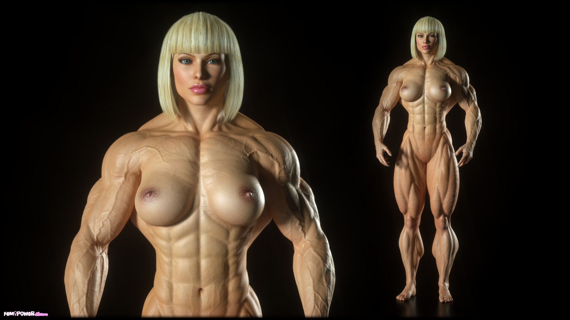 Female Muscle Slave