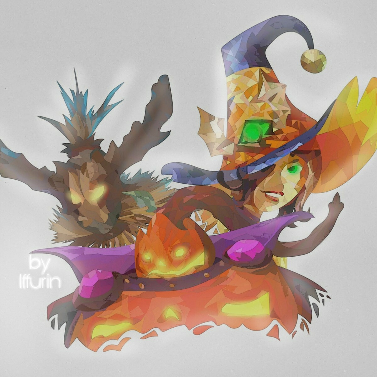 ArtStation Halloween with paladins