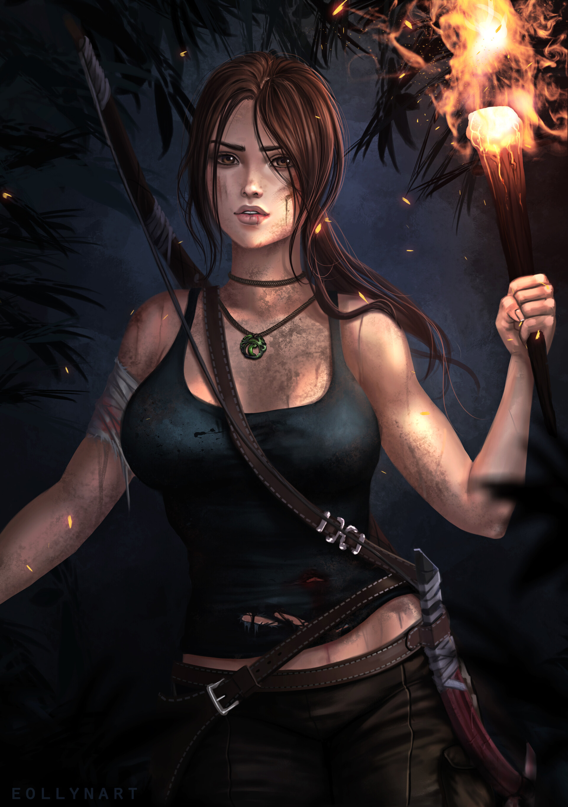 Lara Croft (reworked), Eollyn Art.