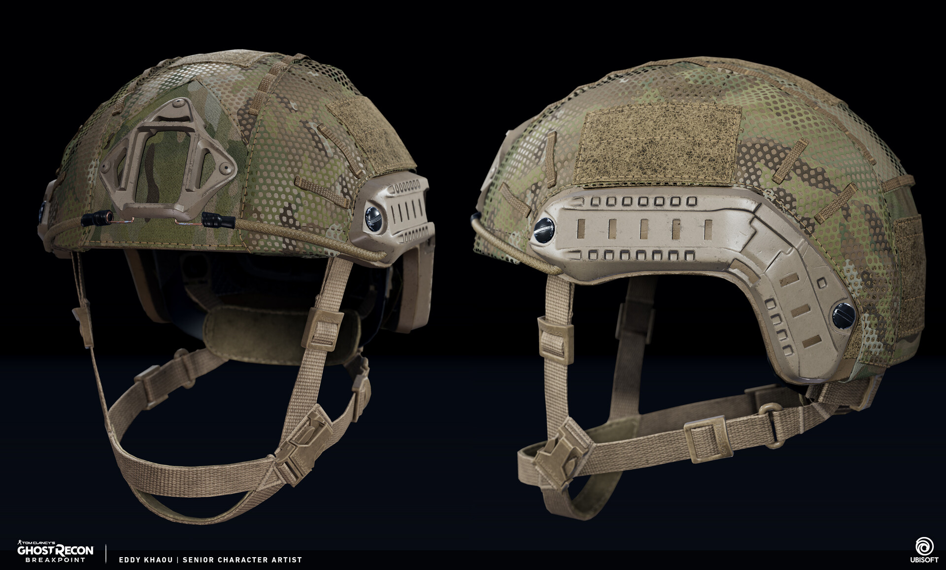 Eddy Khaou Ghost Recon Breakpoint Helmets