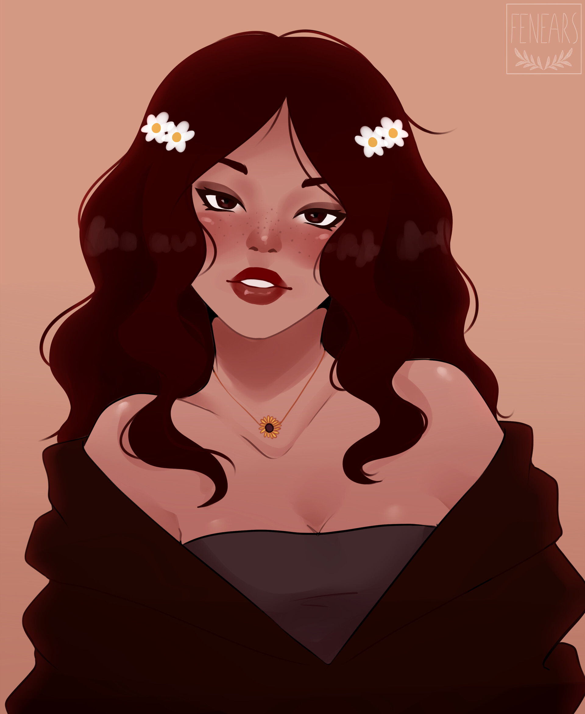 ArtStation chocolate girl