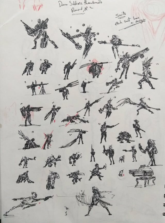 Original Thumbnails for Doom Soldiers