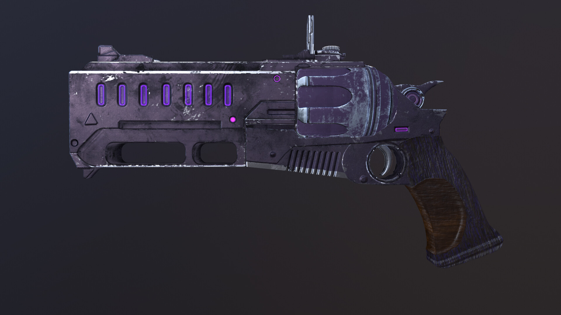 ArtStation - Scifi revolver