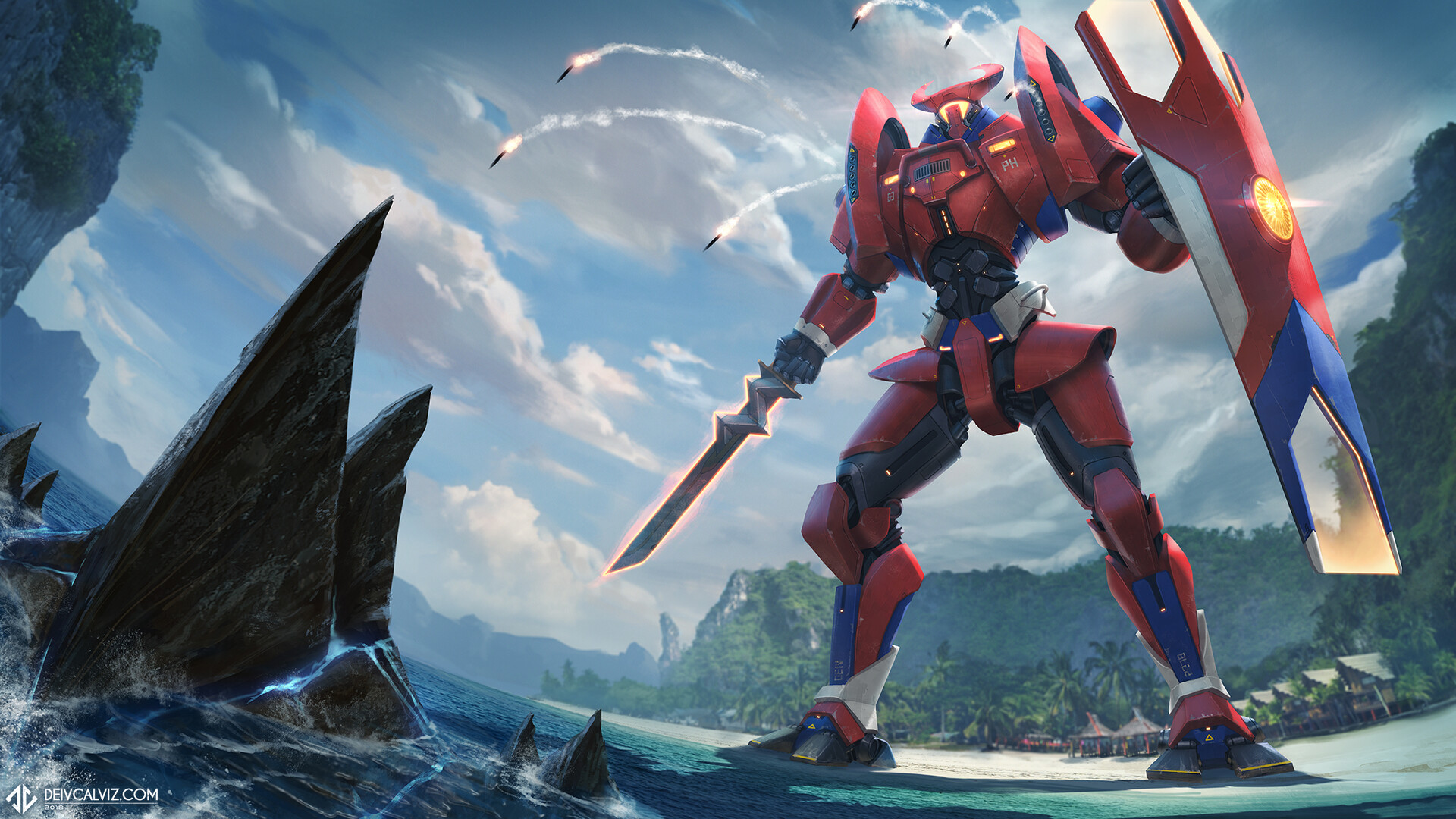 ArtStation Philippine Jaeger Datu Aklas