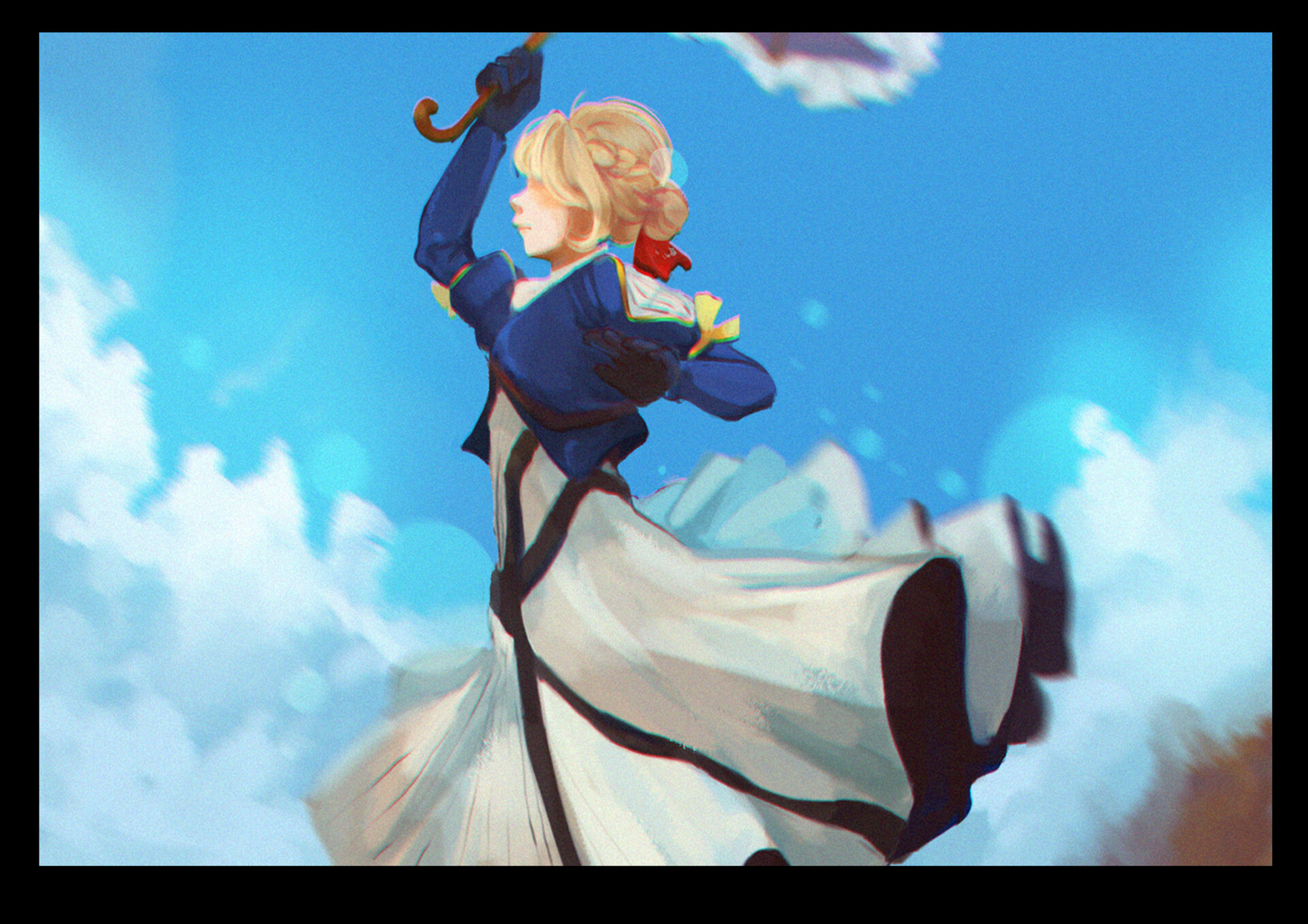 artstation violet evergarden umbrellas help you fly rajani singh umbrellas help you fly rajani singh