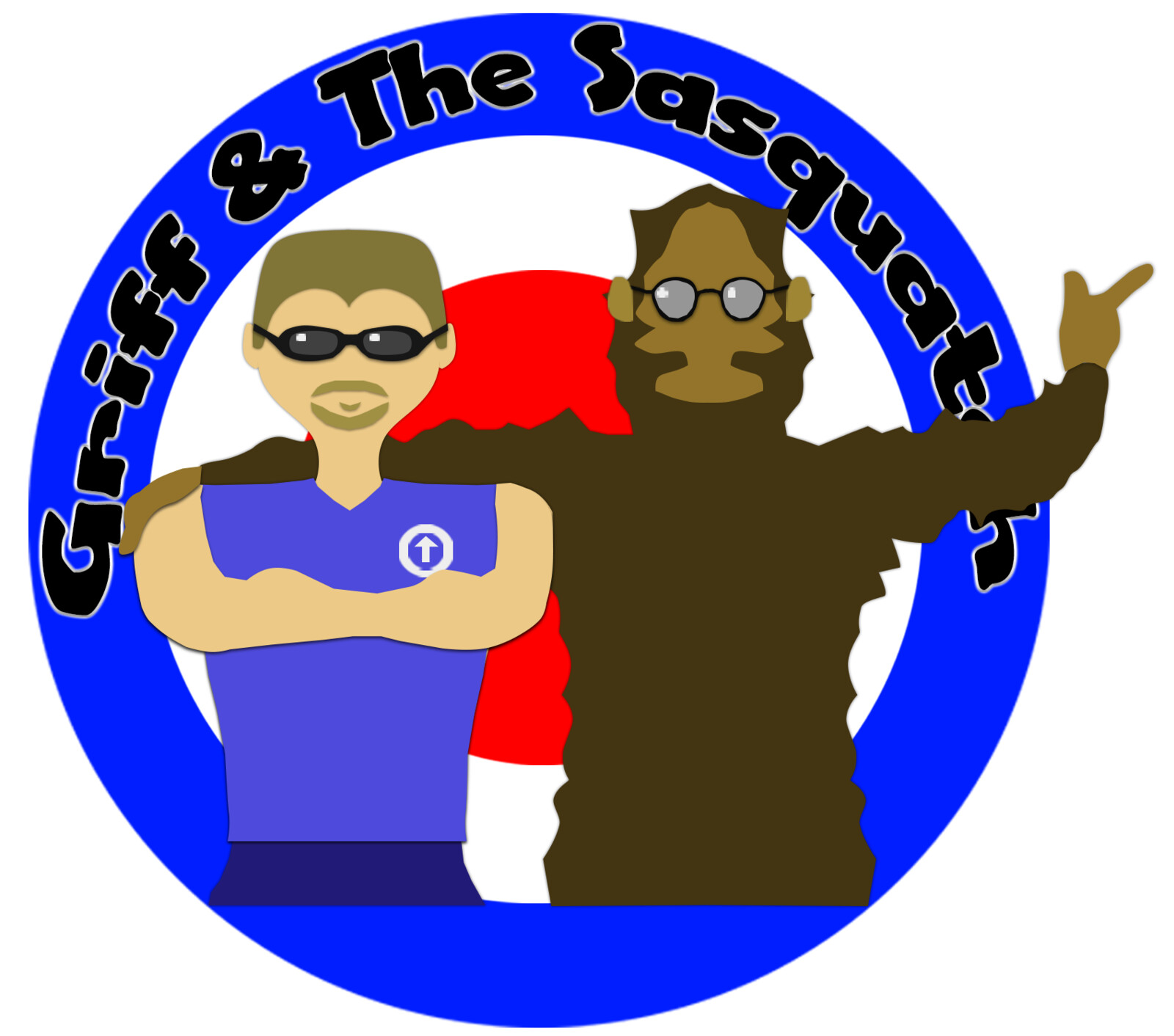 The second iteration of the logo for Griff &amp; The Sasquatch YT channel