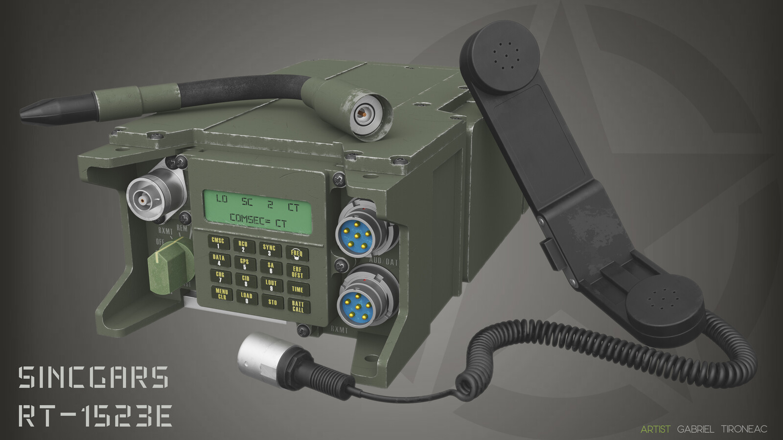 Sincgars RT-1523E Radio