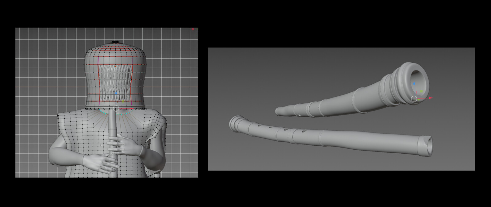 Wireframe - set up 