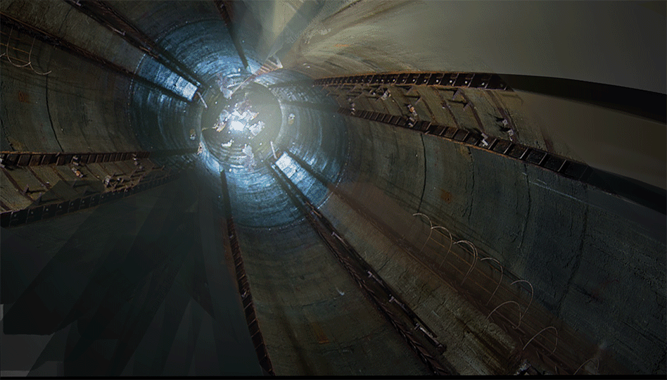 Sewer Tunnel Process GIF