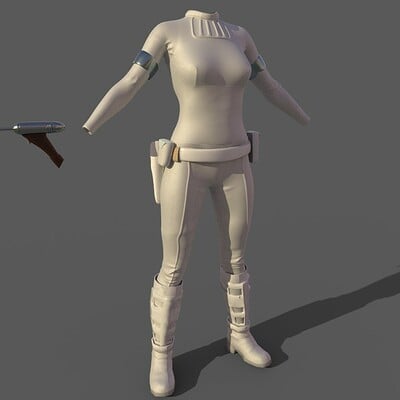 Andrew wilkins character padme geonosis outfit and elg 3a