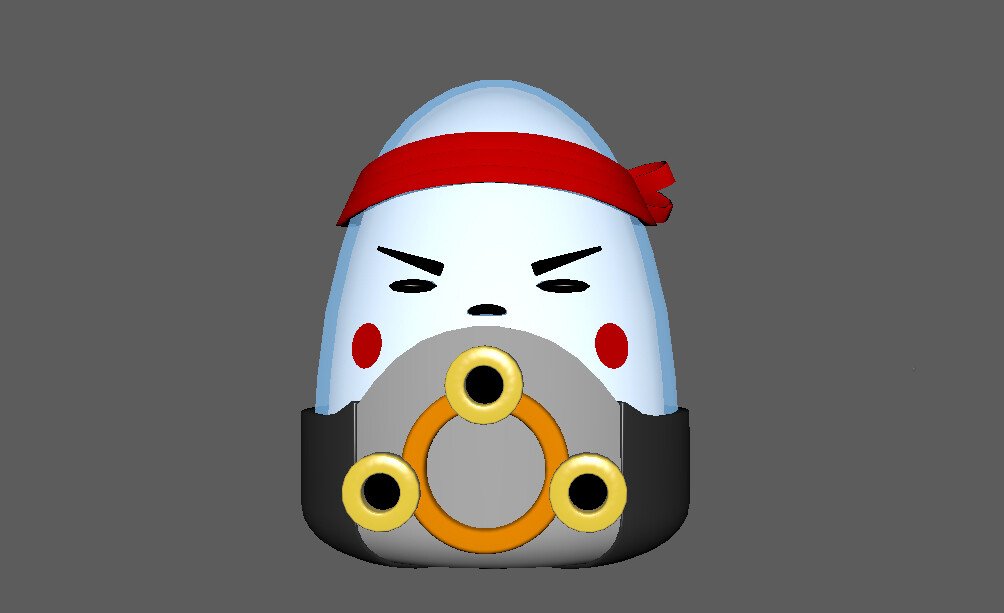 Concepting/Modeling/Texturing enemy for game