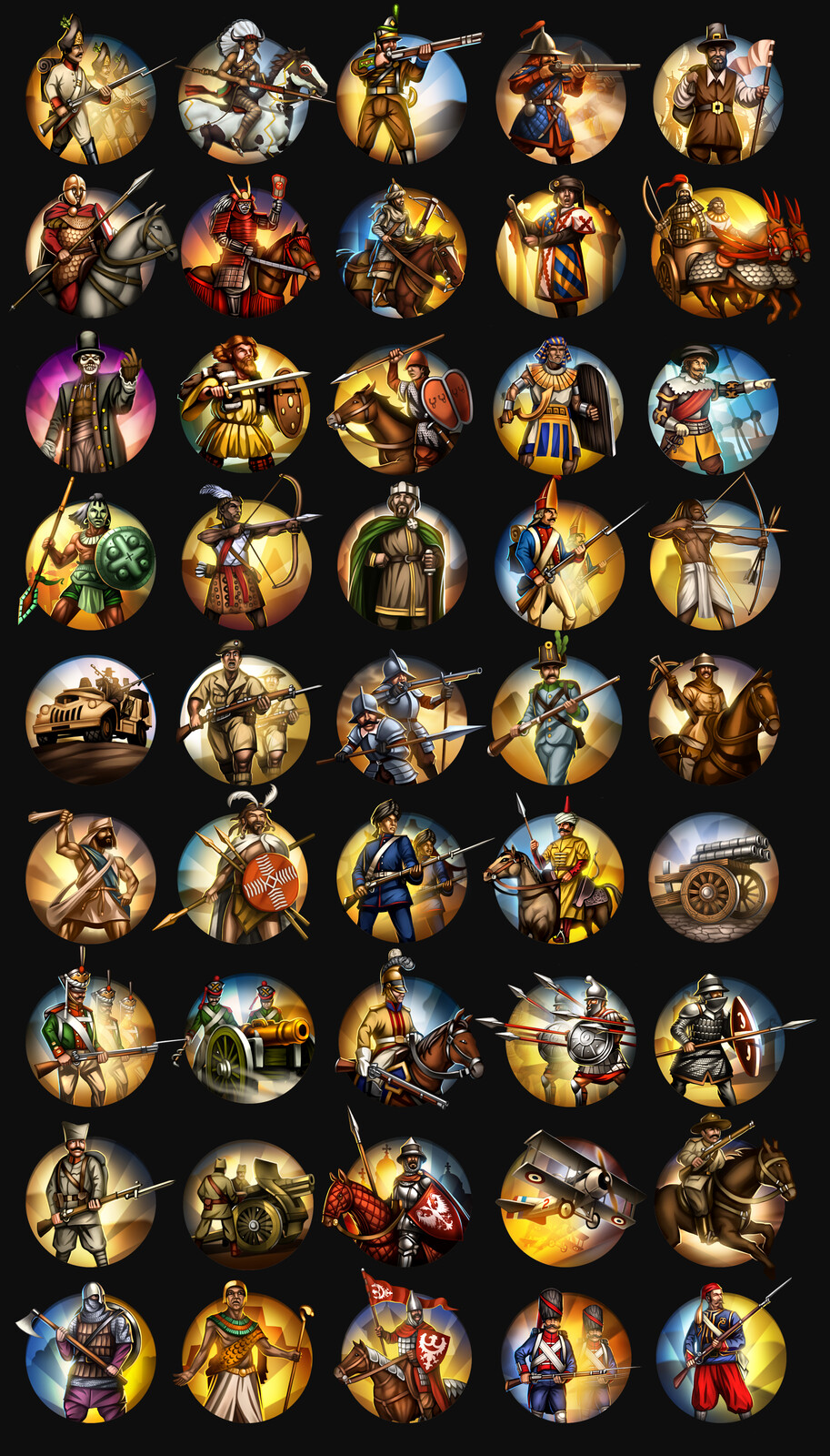 Artstation Civilization V Mod Art Ui Icons Tomasz Belzowski